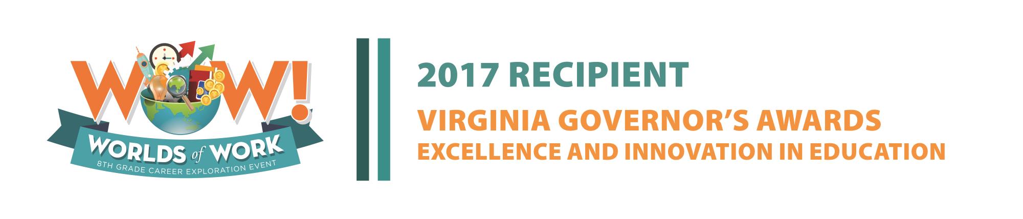 WoW! Excellence in Education Governors Award