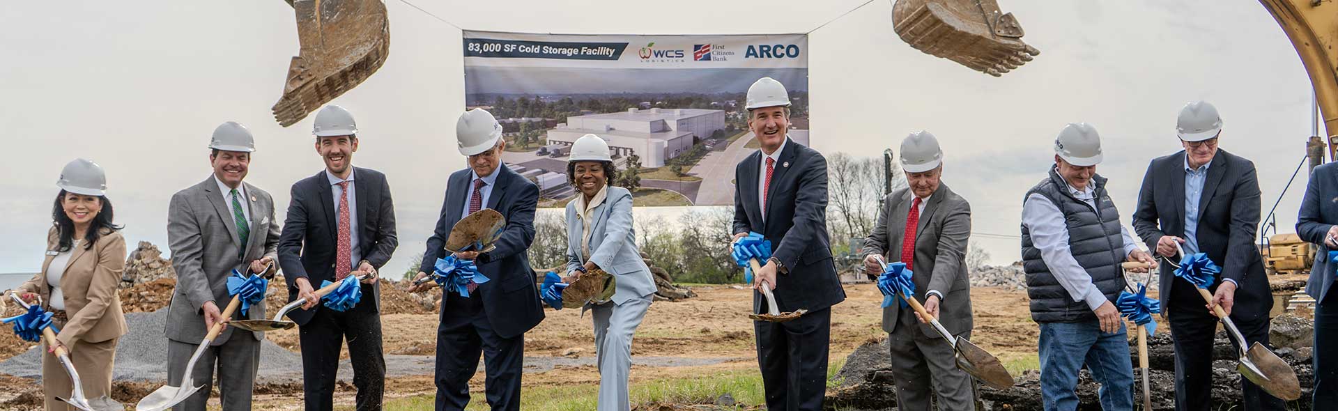 WCS Logistics Groundbreaking