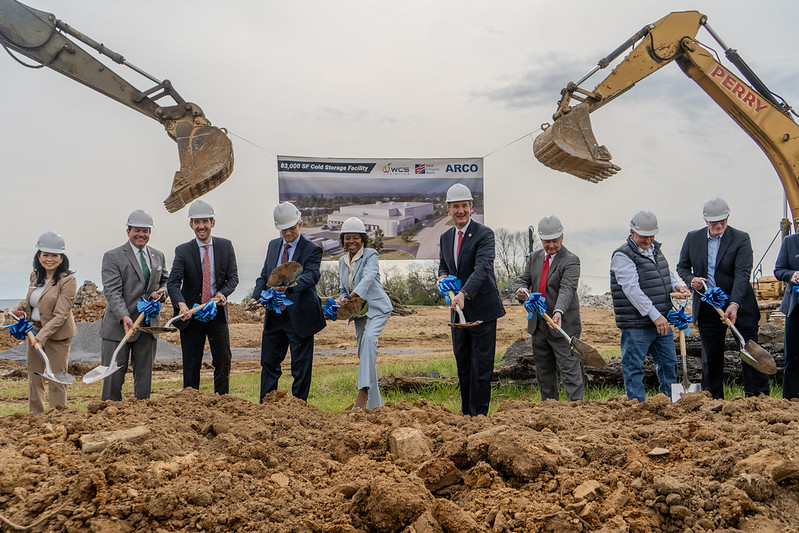 WCS Logistics Groundbreaking